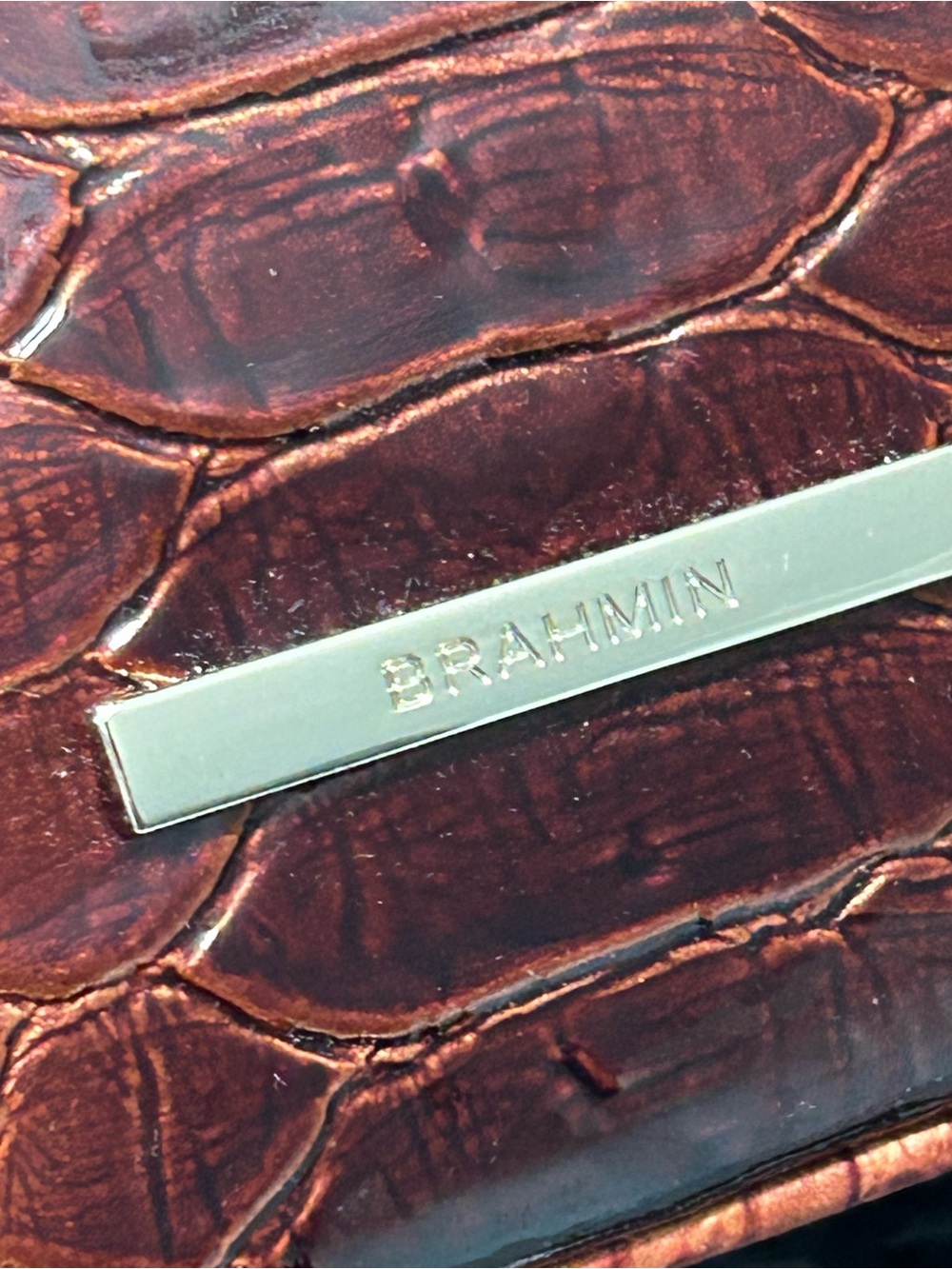 Brahmin Emmy Foliage Lakewood Leather Bag NWOT - Picture 4 of 16
